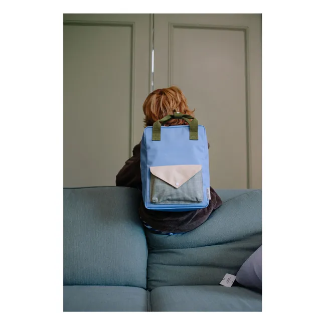 Medium Envelope Backpack | Light blue