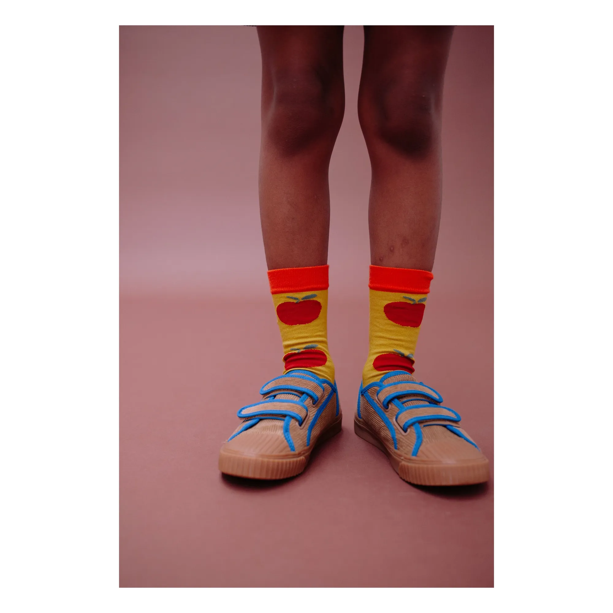 Calcetines de manzana | Naranja- Imagen del producto n°1