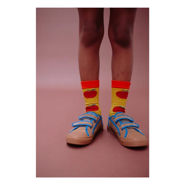Apple Socks | Orange