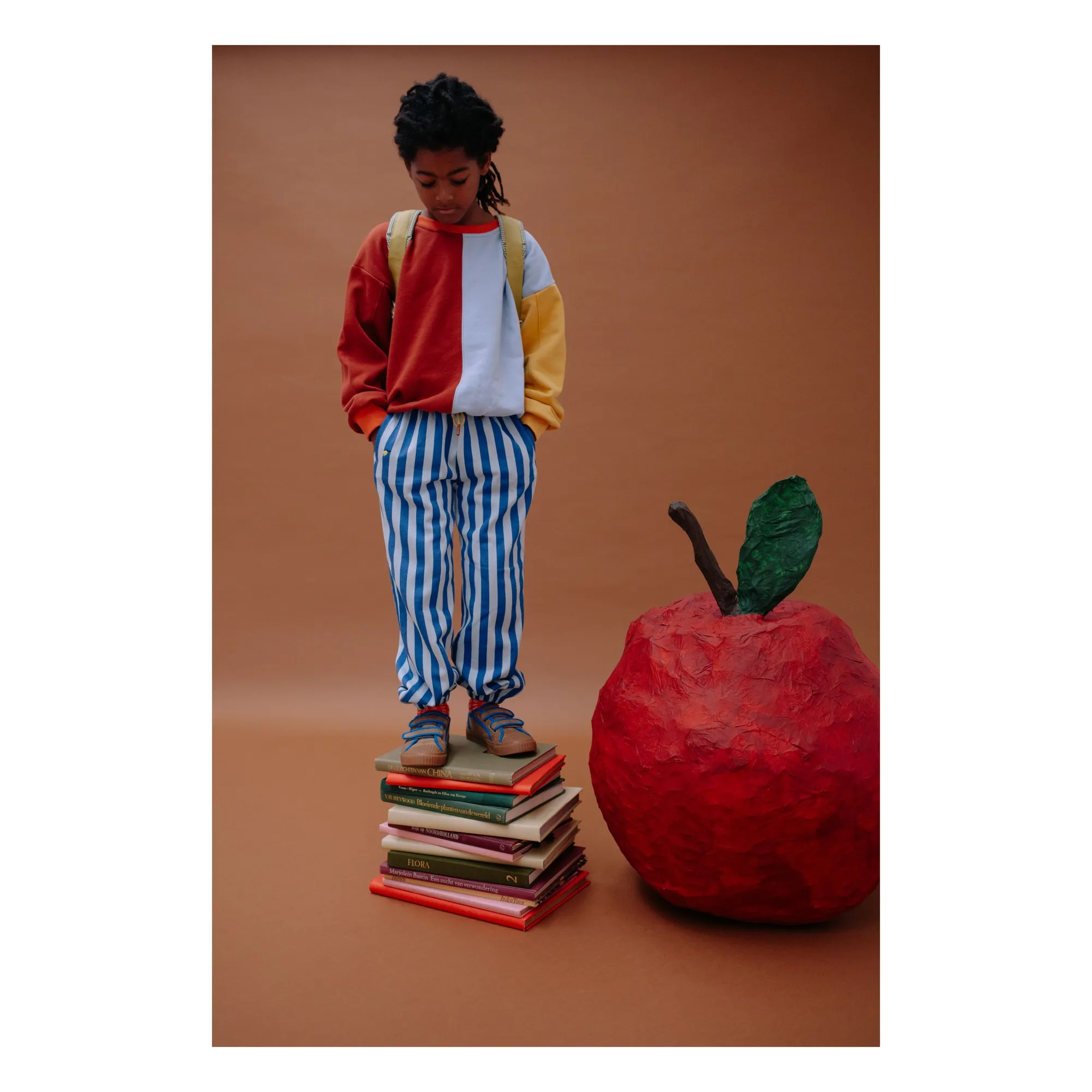 Pull Ecusson Sticky Lemon | Orange Rouille- Image produit n°2