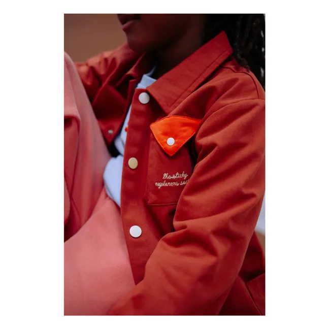 Chaqueta de bolsillo | Terracotta