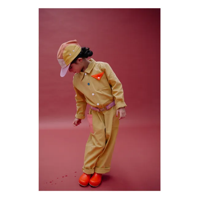 Casquette Citron | Rose pâle