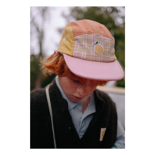 Casquette Citron | Rose pâle