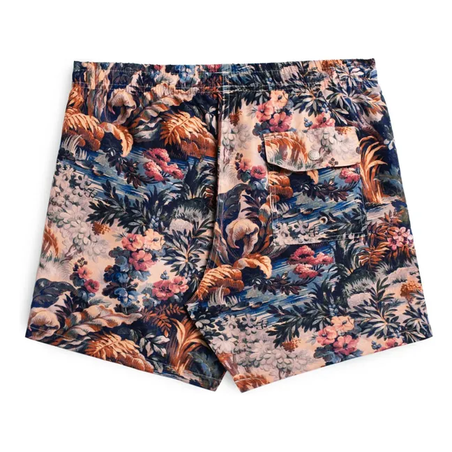 Badeshorts Wald  | Dunkelblau