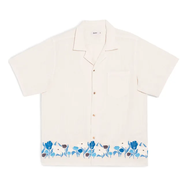 Chemise Camp Lin | Crème