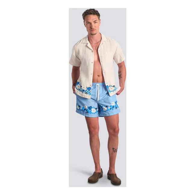 Chemise Camp Lin | Crème