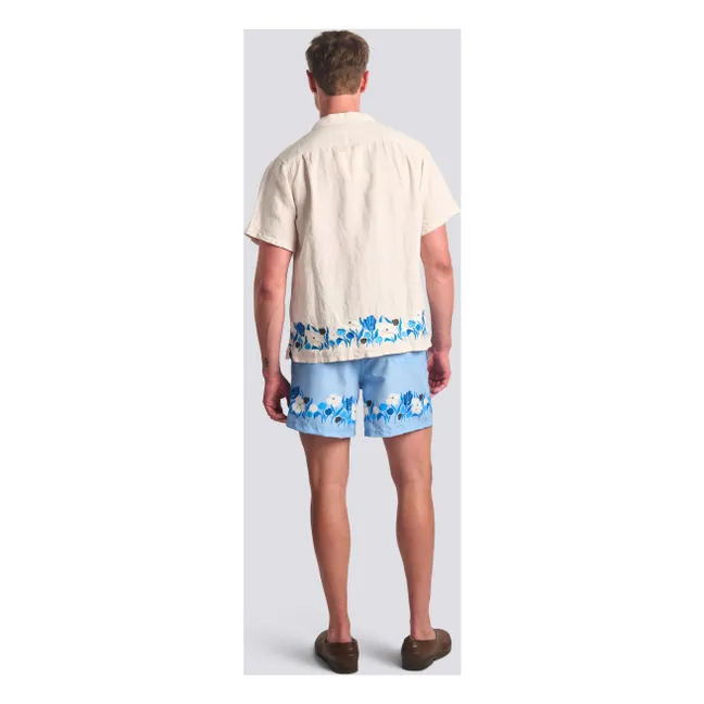 Chemise Camp Lin | Crème