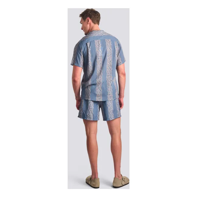 Badeshorts Coral Fiesta | Hellblau