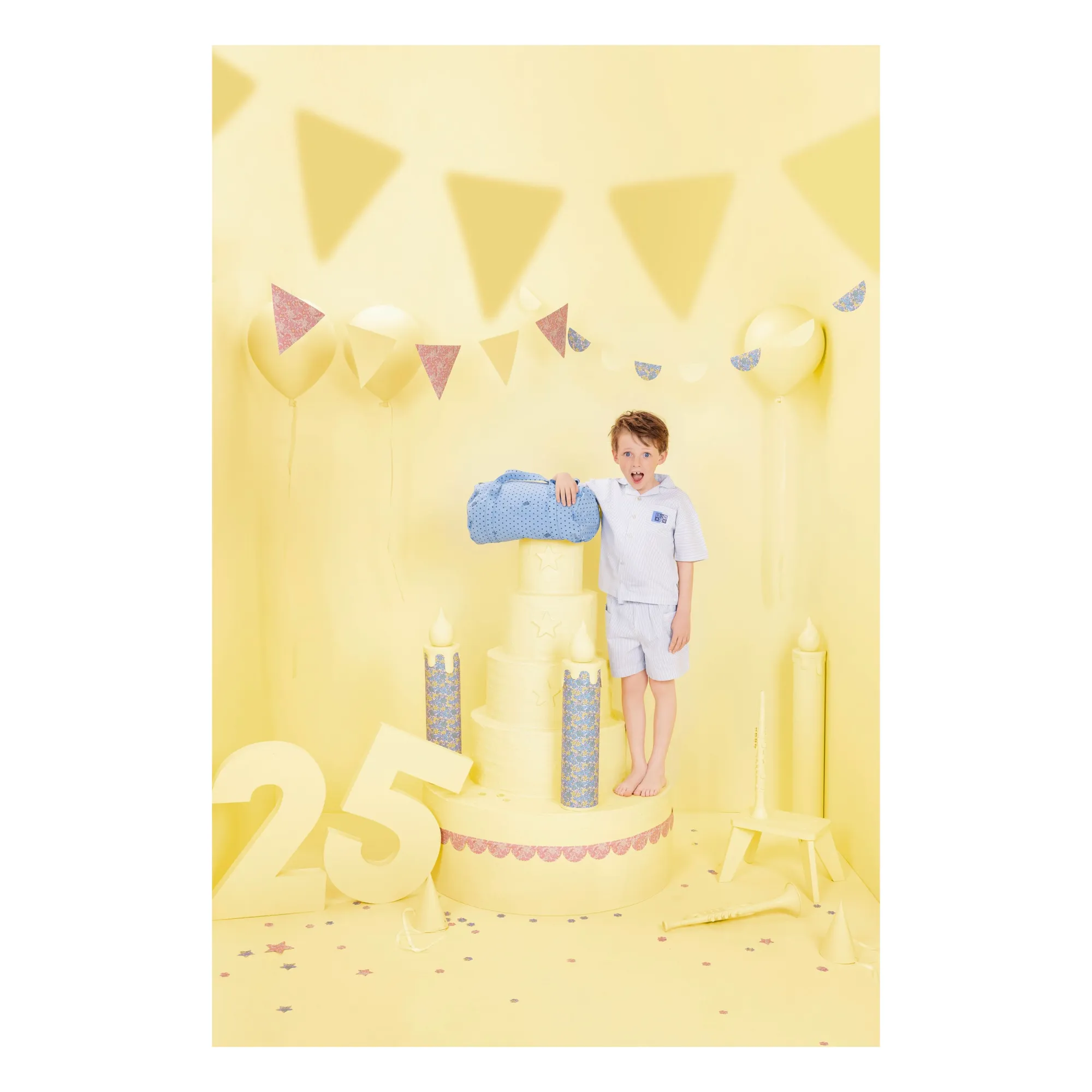 Short Poches Lois Capsule 25 ans | Bleu- Image produit n°1
