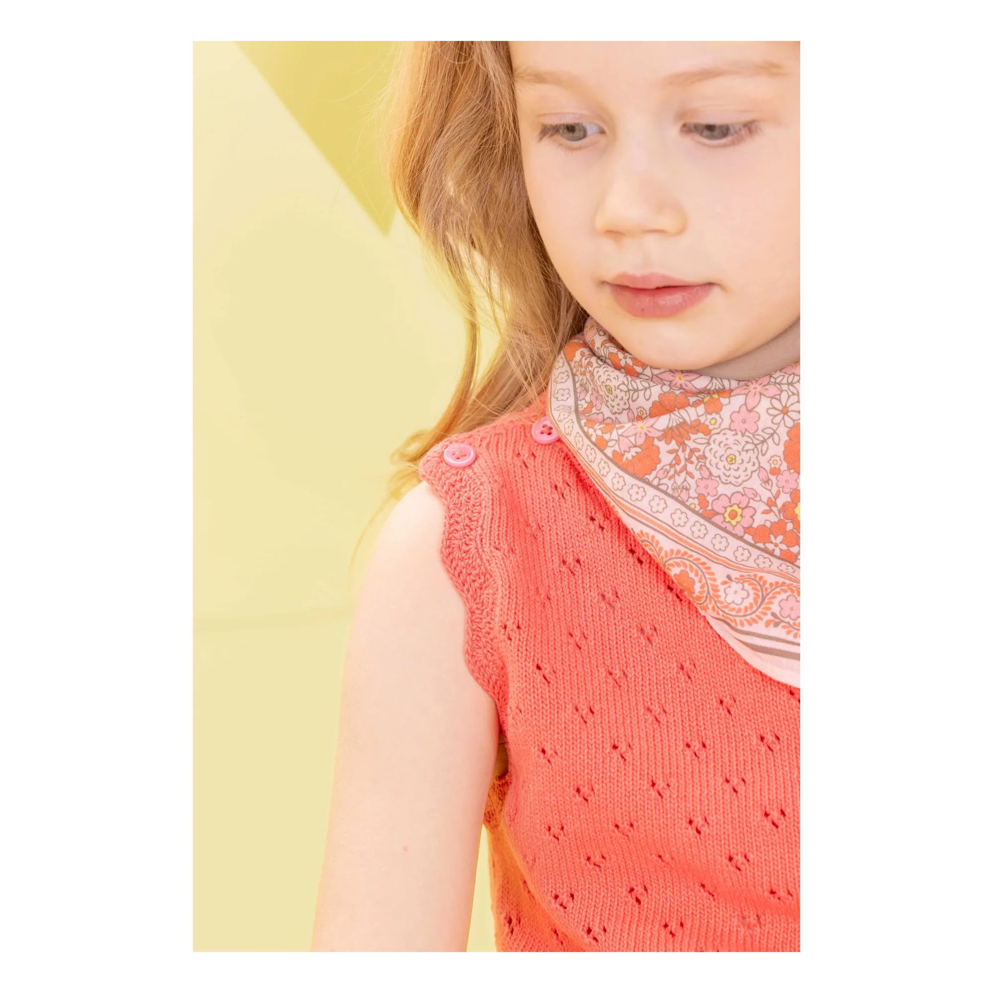 Foulard Fleuri Capsule 25 ans | Rose- Image produit n°6