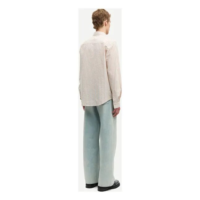 Camisa a cuadros Saryan J | Blanco Roto