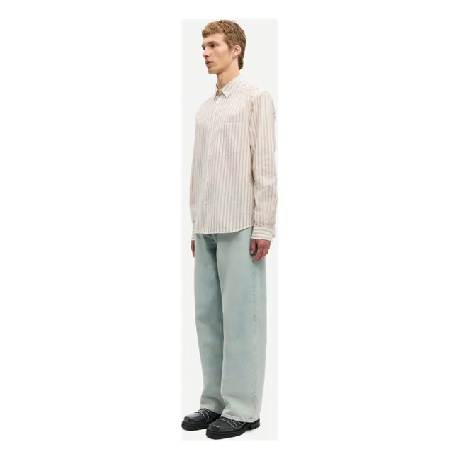 Camisa a cuadros Saryan J | Blanco Roto