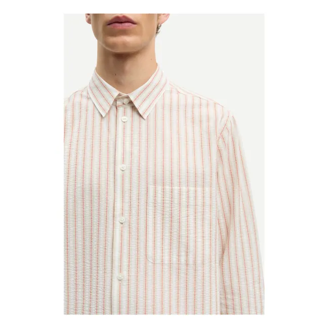 Camisa a cuadros Saryan J | Blanco Roto