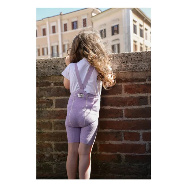 Organic Cotton Shorty Tights | Lavender