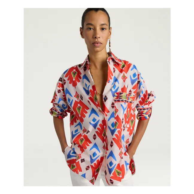 Camisa de algodón Lucha | Rojo