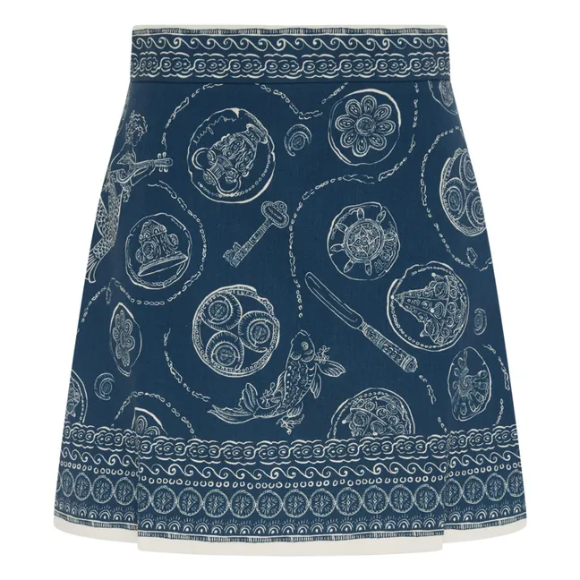Jupe Lucky Lin | Bleu