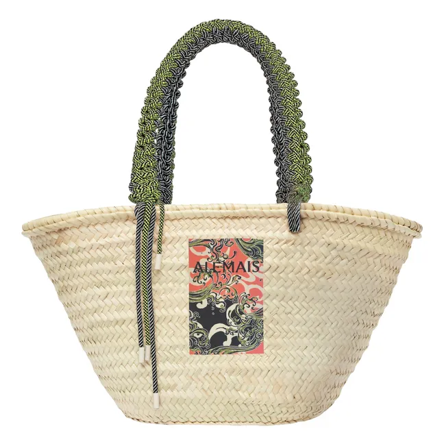 Panier Macramé Janine | Kaki