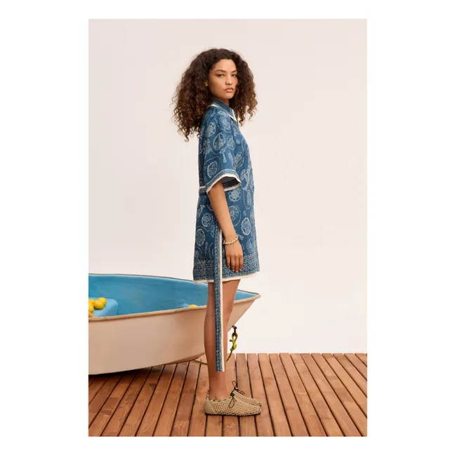Robe Chemise Lucky Lin | Bleu