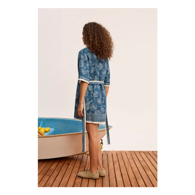 Robe Chemise Lucky Lin | Bleu