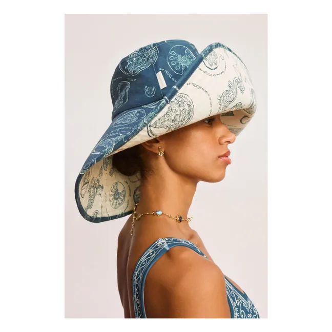 Chapeau Lucky Coton | Bleu