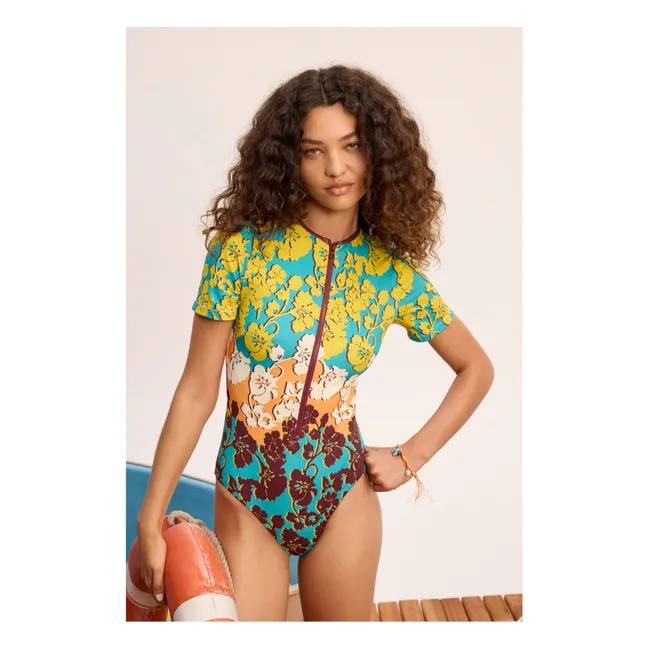 Maillot Une Pièce Splice | Vert