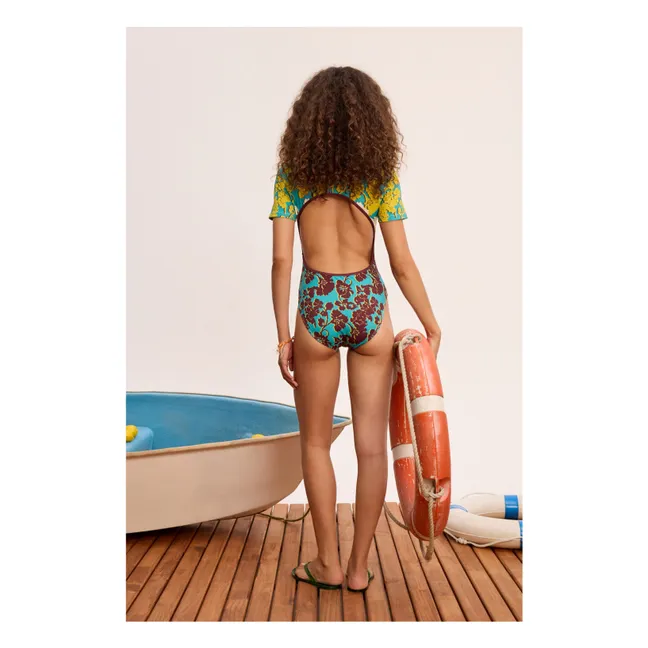 Maillot Une Pièce Splice | Vert