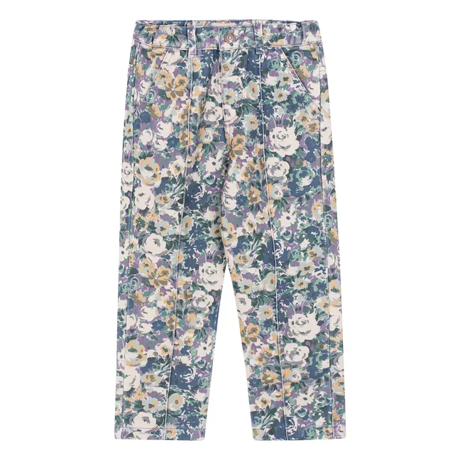 Floral Mixtape Pants | Purple