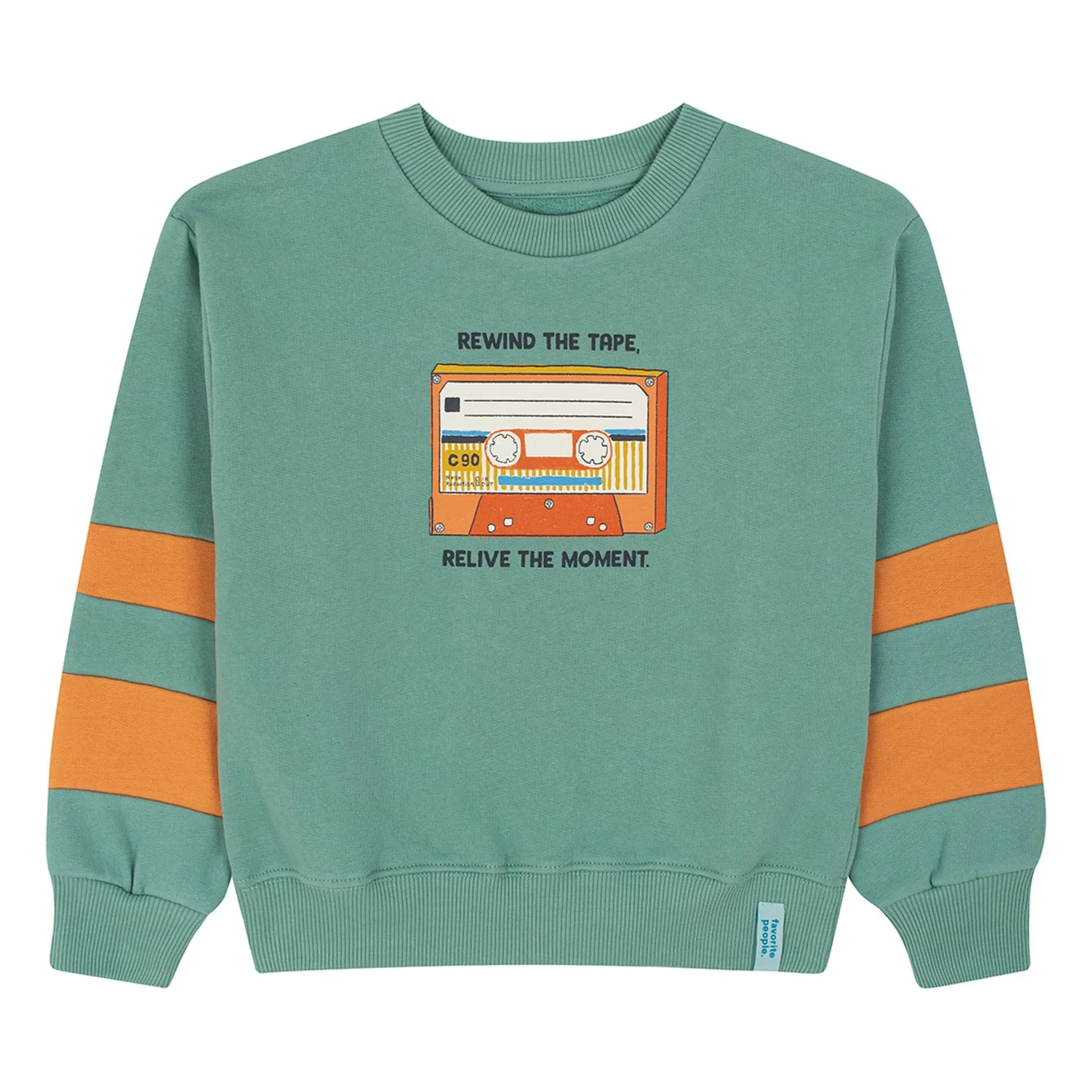 Sweat Vinyl Tape Coton Bio | Vert- Image produit n°0