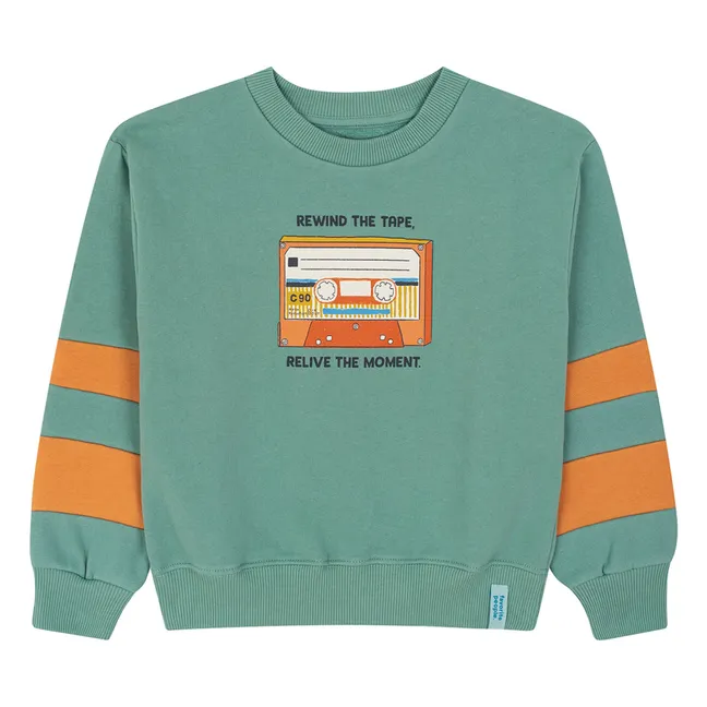 Sweat Vinyl Tape Coton Bio | Vert
