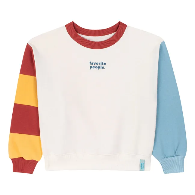 Sweat Backyard Coton Bio | Blanc