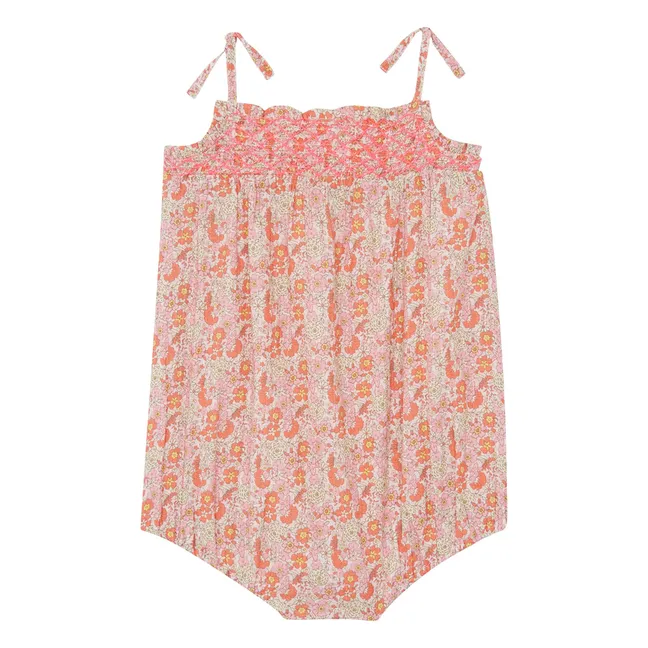 Barboteuse Calina Fleurie | Rose