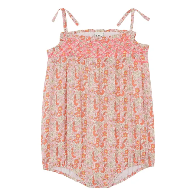 Barboteuse Calina Fleurie | Rose