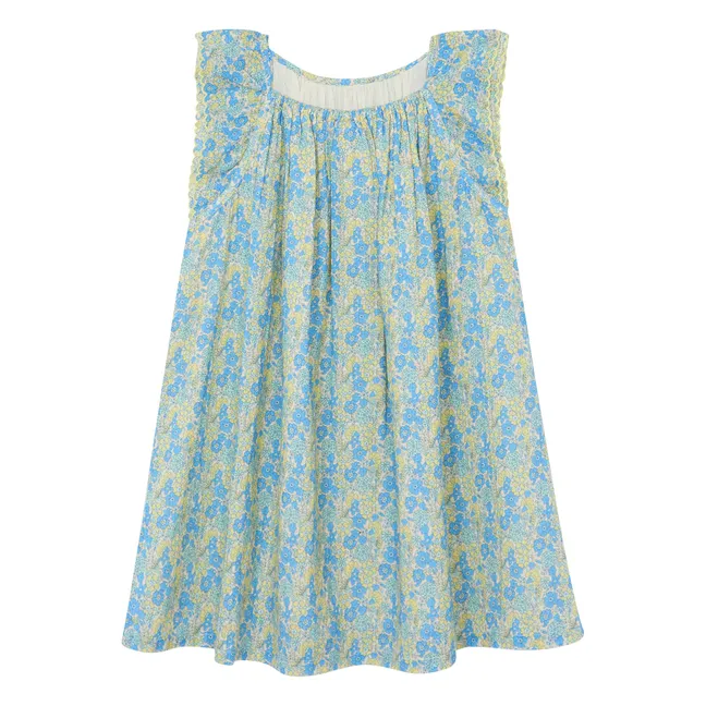 Robe Nena Fleurie Capsule 25 ans | Bleu