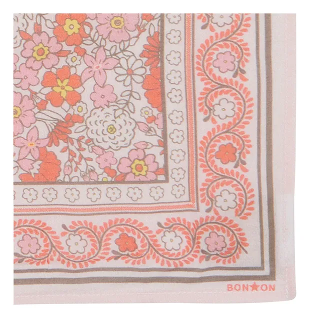 Foulard Fleuri Capsule 25 ans | Rose
