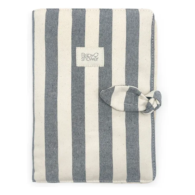 Protège carnet de santé Navy Jean | Bleu