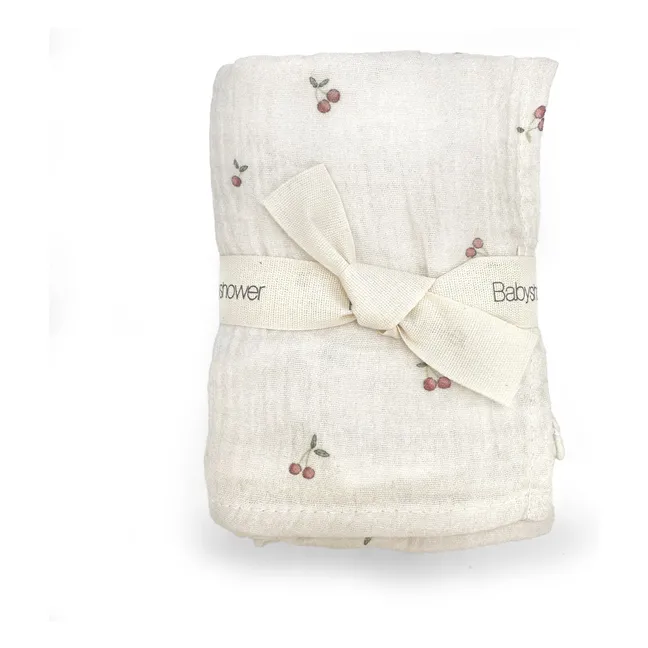 Langes Cherries - Set de 3 | Ecru