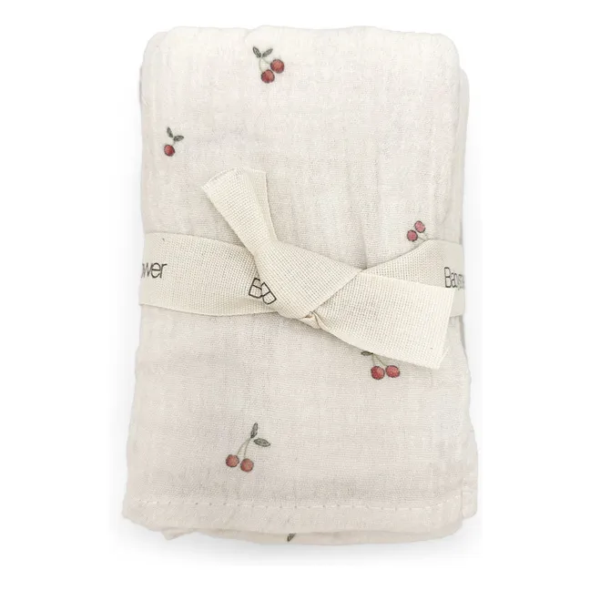 Langes Cherries - Set de 3 | Ecru