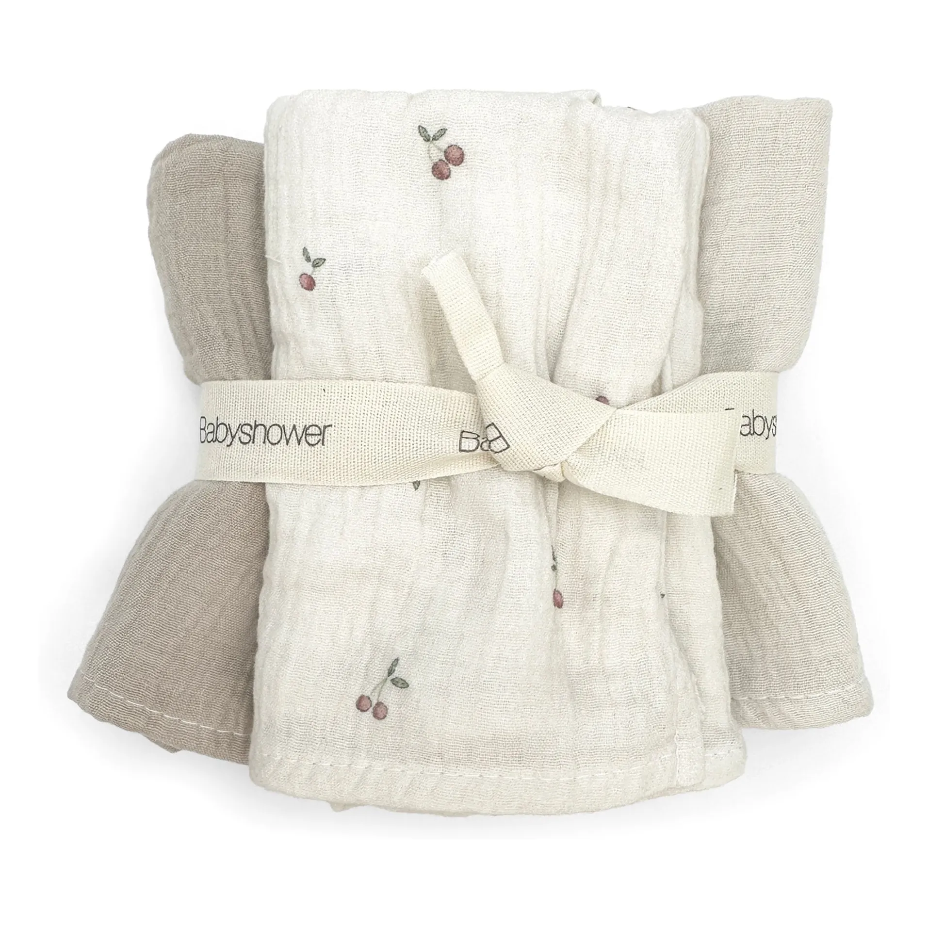 Langes Cherries - Set de 3 | Ecru- Image produit n°0