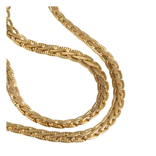 Collier La Tresse | Doré