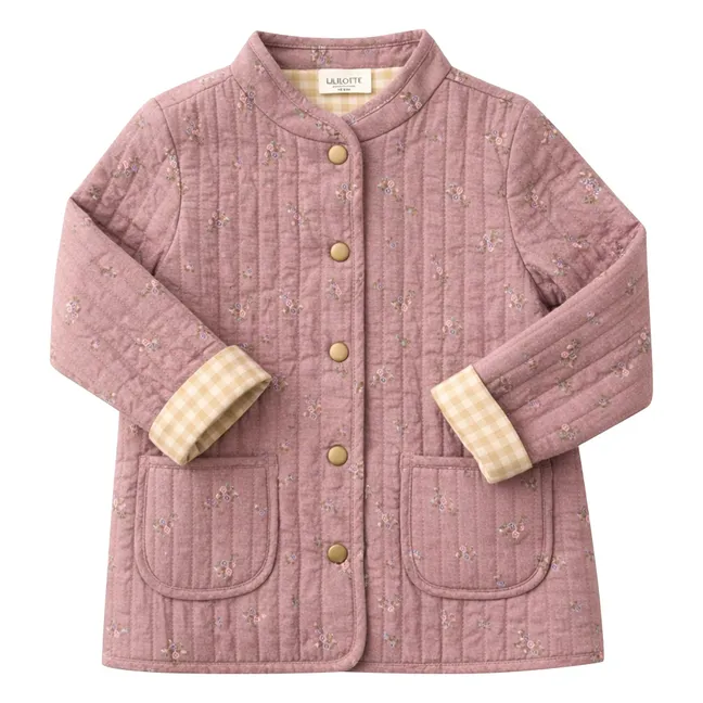 Jacke Valentina Fleurie Bio-Baumwolle | Altrosa