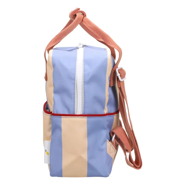 Small Striped Backpack | Blue