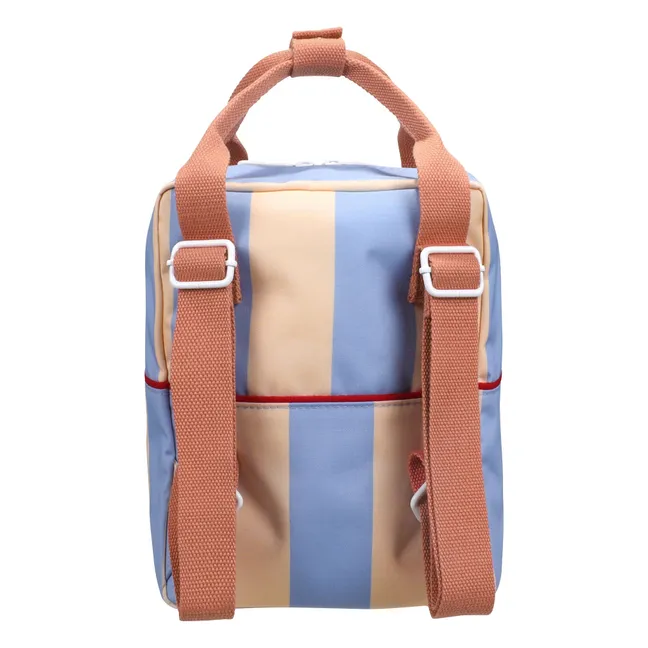 Small Striped Backpack | Blue