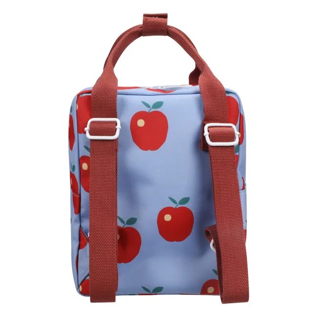 Mochila Sobre Pequeño Manzanas | Azul
