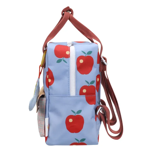 Small Envelope Apple Backpack | Blue