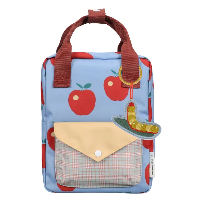 Small Envelope Apple Backpack | Blue