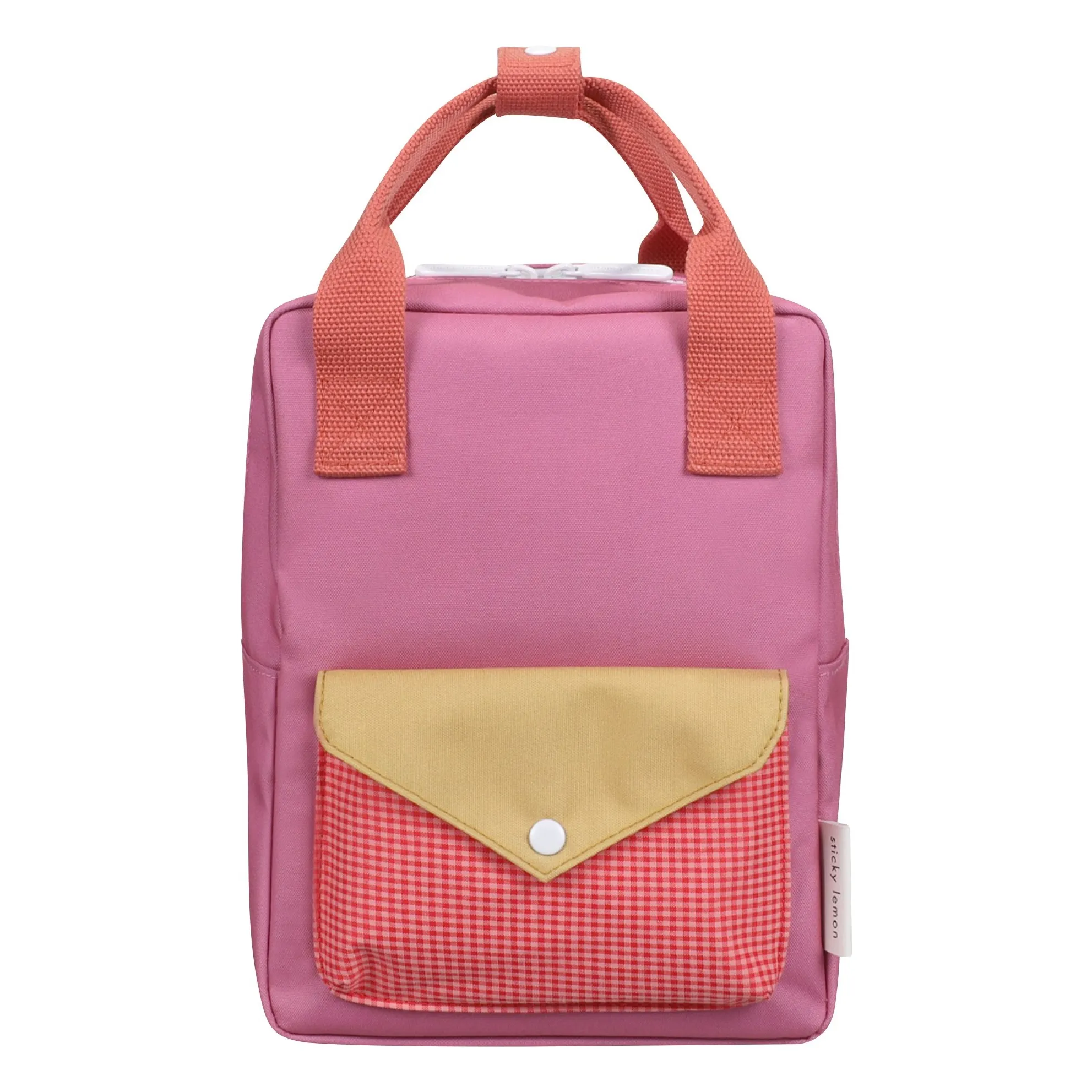 Sticky Lemon Coral Small Envelope Backpack
