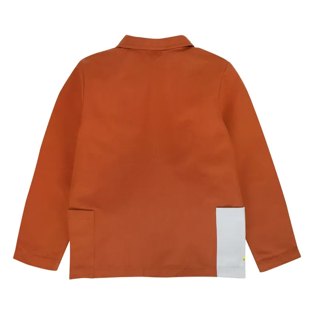 Pocket Envelope Jacket | Terracotta