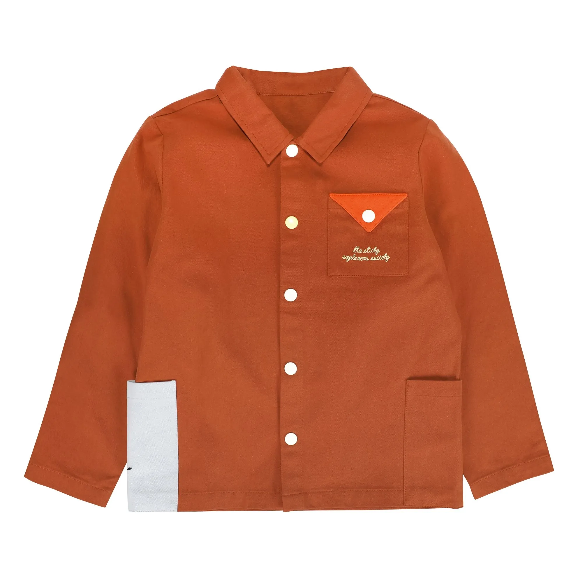 Veste Poche Envelope | Terracotta- Image produit n°0