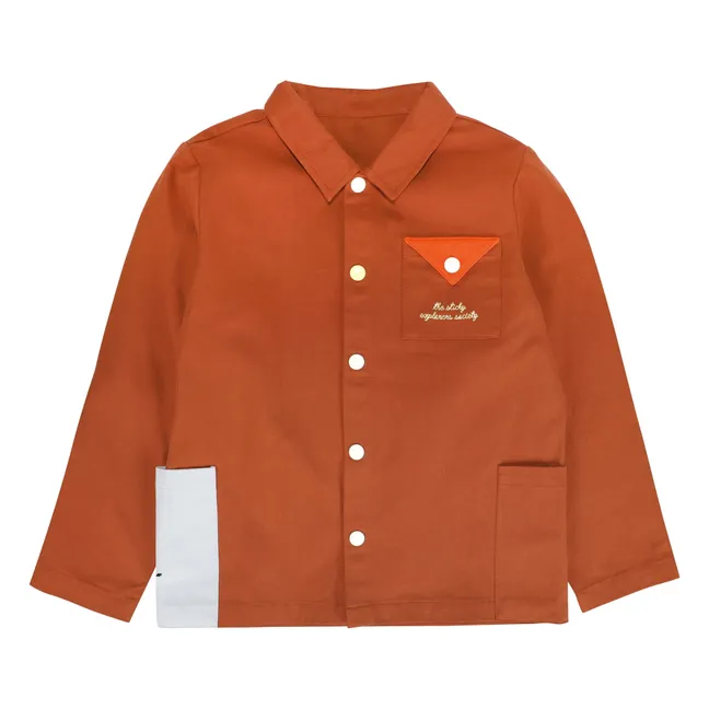 Pocket Envelope Jacket | Terracotta