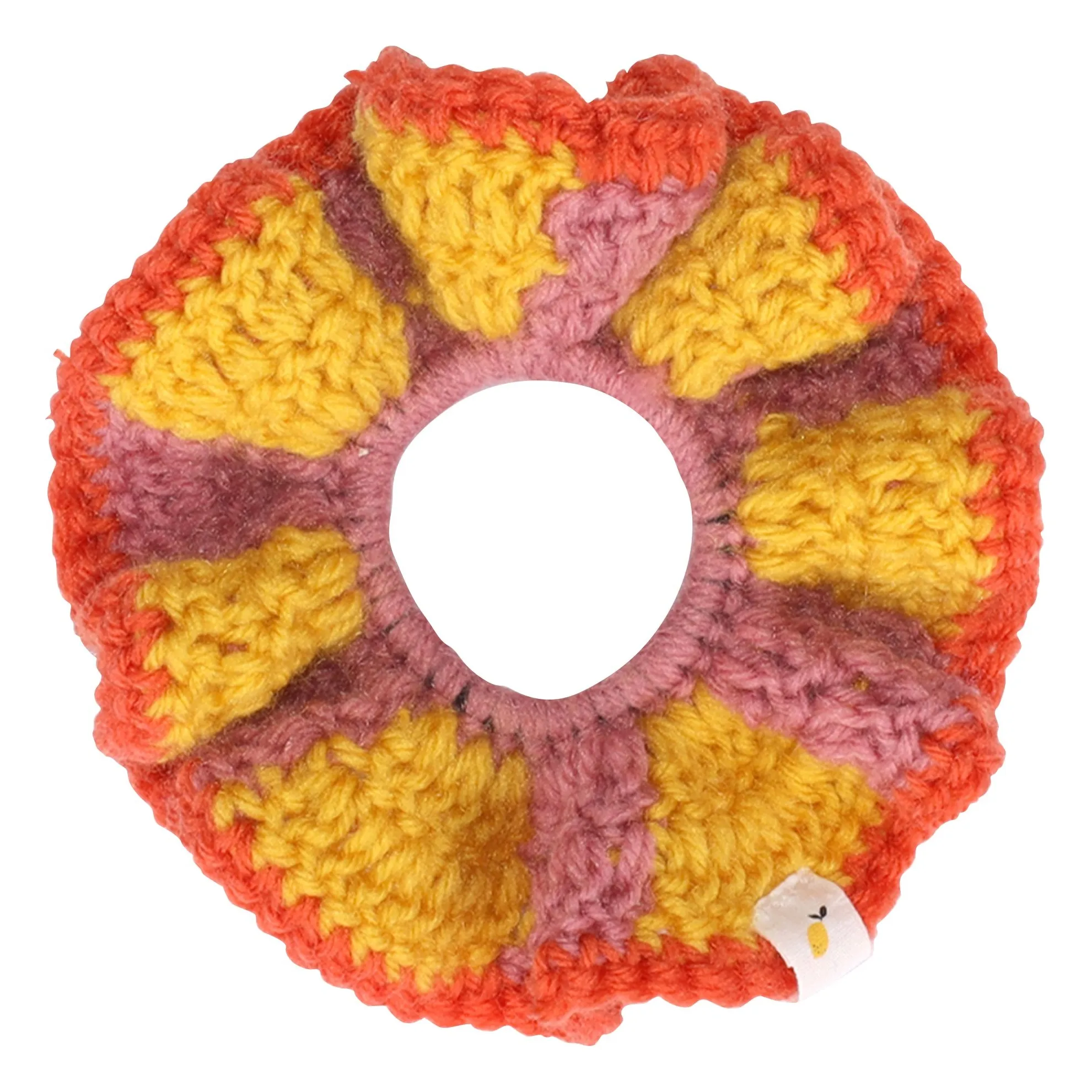 Sticky Lemon Orange Chouchou Crochet